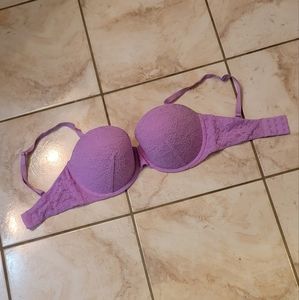 COPY - Victoria secret purple lace  multi way convertable bra